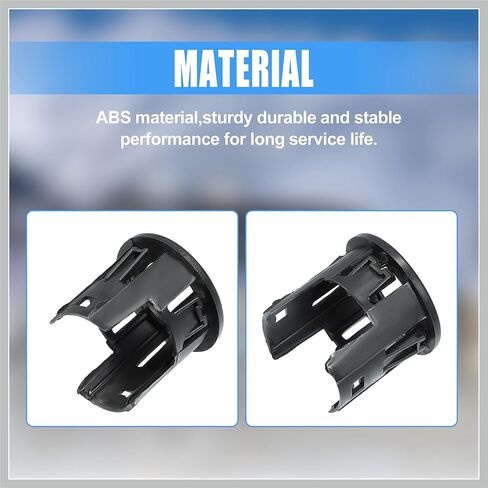 4PCS Parking Assist Sensor Bezels for Front Rear Bumper for Dodge for Ram Backup Parking Aid Sensor Retainer Bracket for Ram 1500 Classic Replace 5LS52TZZAA Replacement Car Parts in Saudi Arabia