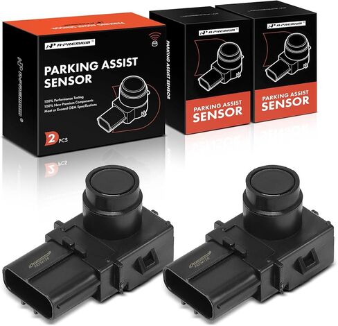 A-Premium 2-PC Reverse Backup Parking Assist Sensor Compatible with Select Lexus Models - LS460 2007-2014, LS600h 2008-2014, Replace# 8934150060 in Saudi Arabia