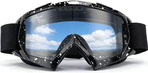 نظارات الدراجات النارية للدراجة الترابية ATV نظارات التزلج للرجال والنساء حماية من الأشعة فوق البنفسجية ضد الرياح والغبار in Kuwait