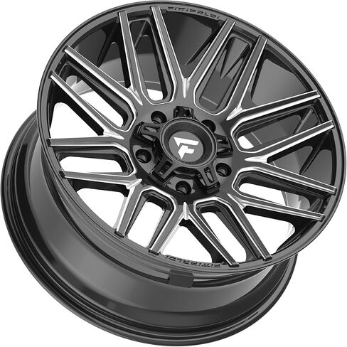 فيتيبالدي للطرق الوعرة FA14BM 20X9، ET +18، PCD 5X5.50/5X150، CB 110.2-أسود مطحون لامع، FA14-209053950P18BM in Kuwait