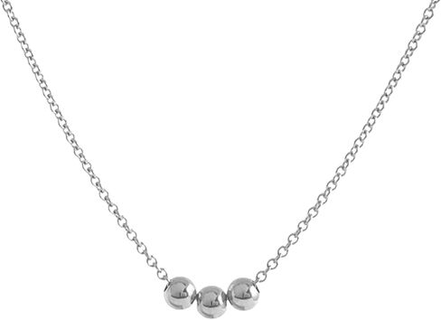 Austin Down to Earth, Layering Necklaces for Women, 14k gold filled or Sterling Silver Layered Necklace, Three Ball Choker, Simple Stacked, Trendy Jewelry, Minimalist, Popular in Saudi Arabia