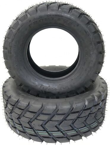 إطارات ATV & UTV لجميع التضاريس بدون أنابيب للطرق الوعرة، مجموعة إطارات ATV مكونة من 2، مداس عميق 6PR عالي الجر للممر والطين والرمل والمرافق واستخدام المزرعة، 23x8-11 in Kuwait