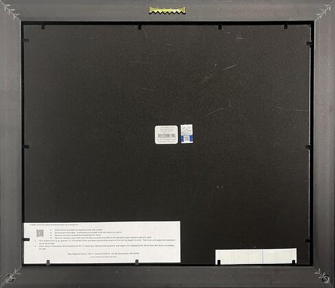 Project Management Institute PMI Diploma Frame - Glossy Mahogany Wood Frame with Gold Accent Lines in Kuwait