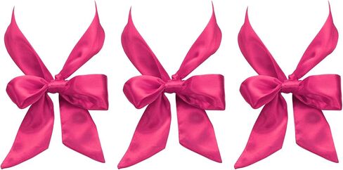 uxcell Bow Tie for Women/Girls Satin Ribbon Girls Self-tie Bowtie Ribbon Neck Scarf in Saudi Arabia