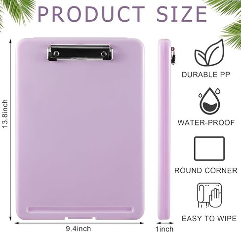 6 قطع من الحافظة البلاستيكية مع صندوق تخزين، لوحات حفظ للرضاعة ملونة مقاس A4 مع حامل قلم، حافظة تخزين مقاومة للماء، لوحات تثبيت على الحائط، حافظة ملفات للمكتب المدرسي in Kuwait