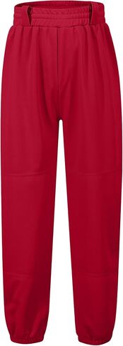 2T-17Y Boys Baseball Pants Girls Softball Pants Toddler Youth Tee Ball Practice Pants Whith Elastic Waist in Saudi Arabia