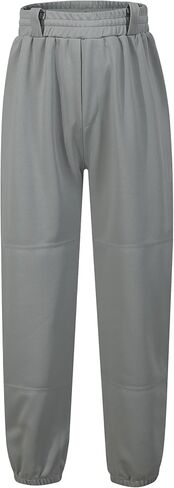 2T-17Y Boys Baseball Pants Girls Softball Pants Toddler Youth Tee Ball Practice Pants Whith Elastic Waist in Saudi Arabia