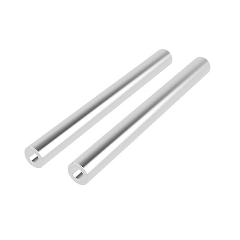 MetalSpacersOnline 6061 أنبوب ألومنيوم دائري 3/4 بوصة OD × 3/8 بوصة معرف 8 بوصة أنابيب مستقيمة طويلة غير ملحومة DIY (عبوتان) in Kuwait