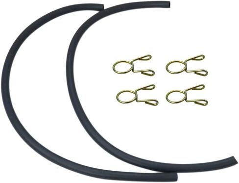 Fuel Line w/Clip Replacement 17681-098-010 Fit for Honda CM400A Hondamatic in 1979-1981 in Saudi Arabia