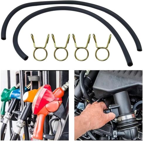 Fuel Line w/Clip Replacement 17681-098-010 Fit for Honda CM400A Hondamatic in 1979-1981 in Saudi Arabia