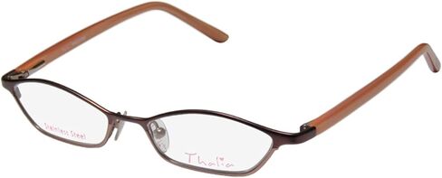 ثاليا بريسيوزا للنساء/السيدات مصمم مفصلات زنبركية كاملة الحافة من الفولاذ المقاوم للصدأ نظارات مدرسية للمدرسين/نظارات العين in Kuwait