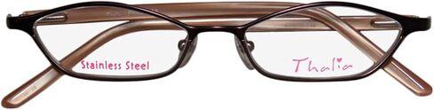 ثاليا بريسيوزا للنساء/السيدات مصمم مفصلات زنبركية كاملة الحافة من الفولاذ المقاوم للصدأ نظارات مدرسية للمدرسين/نظارات العين in Kuwait