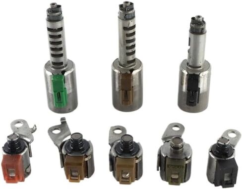 مجموعة ملفات لولبية ناقل الحركة AW55-50SN AW55-51SN AF33-5 8 قطعة متوافقة مع XC90 S60 C30 S40 V50 V70 RE5F22A in Saudi Arabia