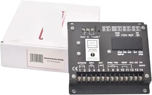 S6700H S6700E مولد محرك سرعة تحكم محافظ المحرك وحدة التحكم لوحة المحرك أجزاء مولد الطاقة (S6700E الأصلي) in Saudi Arabia