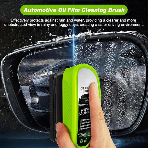 3 عبوات من منظف الزجاج الأمامي ذو الرؤية الواضحة للسيارات، فرشاة تنظيف فيلم الزيت لنوافذ السيارة، منظف الزجاج ذو الرؤية الواضحة أداة تنظيف الزجاج الأمامي للسيارة لتحسين وضوح الزجاج الأمامي ورؤيته in Kuwait