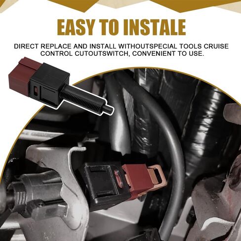 Brake Light Switch, Cruise Control Cutout Switch, 25300-3RA0A 25300-4M400 Stop Lamp Stoplight Switches Assembly, Cruise Control Release Switches Compatible with Nissan Altima Infiniti EX35 in Saudi Arabia