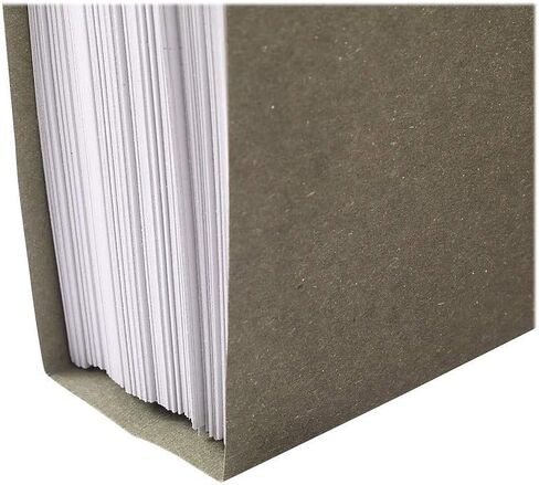 Staples Heavy‑Duty Box‑Bottom Hanging File Folders, Legal Size, 2" Expansion, 1/5‑Cut Tabs, Standard Green – 25/Box in Saudi Arabia