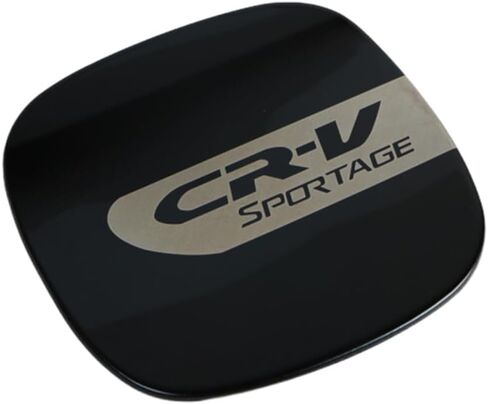 لهوندا CRV CR-V 2012 2013 2014 2015 2016 اكسسوارات الرياضة السيارات الخارجي غطاء خزان الوقود تقليم النفط الغاز غطاء الباب الباب (أسود) in Kuwait