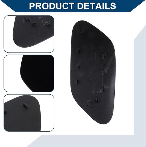 Fuel Tank Door Cap for Volkswagen Golf 2014-2019 Fuel Filler Flap Cover Clip Type No.5G0809909 Black ABS in Saudi Arabia