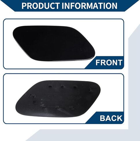 Fuel Tank Door Cap for Volkswagen Golf 2014-2019 Fuel Filler Flap Cover Clip Type No.5G0809909 Black ABS in Saudi Arabia