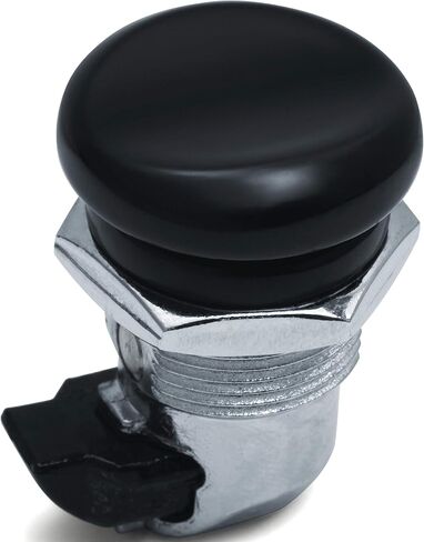 Kuryakyn Push Button Fuel Door Latch, Gloss Black in Saudi Arabia
