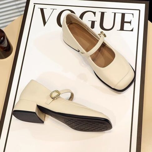 Fashionable and Comfortable Stylish Ladies' Mary Jane Shoes. Soft Inner Lining. Elegant and Graceful. in Saudi Arabia