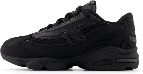 New Balance 1000 Lace Grade Boys Kids Running Inspired (GC1000BK) (Black/Black) in Saudi Arabia