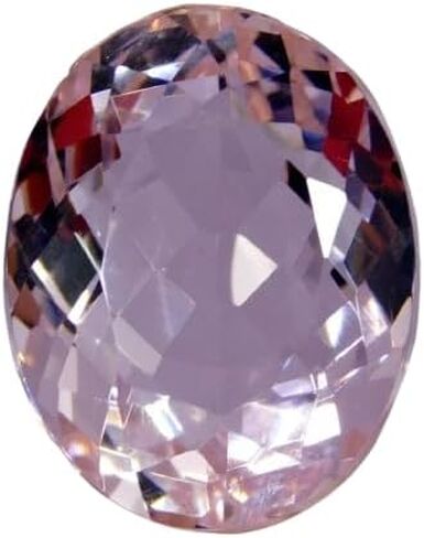 Natural 96.84 Ct Brazilian Pink Kunzite Certified Oval Shape Loose Gemstone Collectible Gems Stone For Making Jewelry in Saudi Arabia