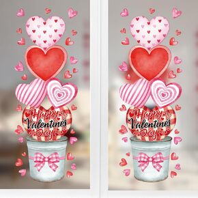 4 Sheets Extra Large Easter Pastel Eggs Window Stickers Large Window Clings Decorations Rustic Reusable for Glass Wedding Anniversary Party Office Home Classroom in Kuwait