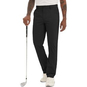 بنطال جولف رجالي من Lzzidou مقاس كلاسيكي - بنطلون سريع الجفاف ومقاوم للماء وخفيف الوزن للعمل والسفر in Kuwait