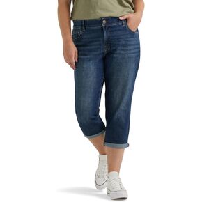 Lee Women's Flex Motion 5 Pocket Capri Jean in Saudi Arabia