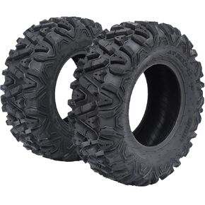 إطارات ATV مقاس 26x9x12، 6PR، مجموعة من 2 إطارات للطرق الوعرة ATV/UTV لجميع التضاريس in Kuwait