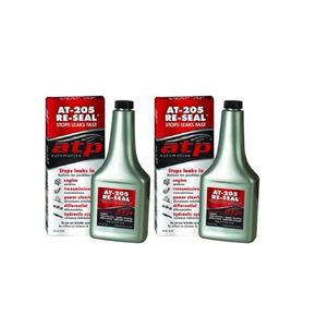 AT-205 Re-Seal Leak Stopper 8oz - 2 Pack of Leak Stop. for Any Automotive Leak. Stop leaks in Engine-transmissions-Power Steering-Differential-Hydraulics.Made in USA. in Kuwait