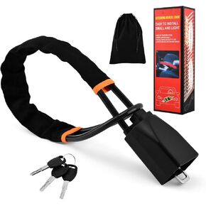 Car Steering Wheel & Seat Belt Lock, Universal Anti-Theft Device Lock with 3 Keys for Car Security Fit Most Vehicles Truck SUV Van, High Visibility and Light-Weight, Easy to Store in Kuwait