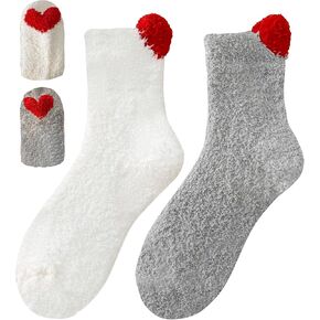Women's Fuzzy Socks Size 5-9 Plush Cozy Ankle Floor Soft Slipper Sleeping Sock in Saudi Arabia