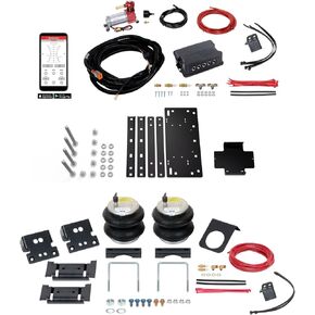 Firestone Airide Ride-Rite Rear Air Spring Kit with Air Command Dual Wireless App Only Standard Compressor fits 2013-2026 Ram 3500 4WD with 0" Lift | Includes TrendsAuto Decal in Saudi Arabia