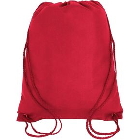 حقيبة ظهر برباط، حقيبة غير منسوجة، حقيبة سباحة لحفلات التخييم، 25 قطعة (كستنائي) in Kuwait