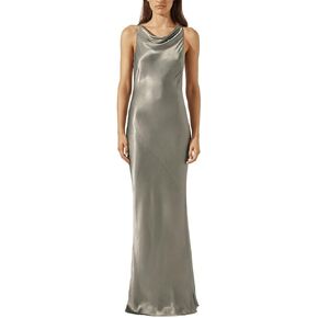 Shona Joy Womens La Lune High Neck Cowl Maxi Dress, 6 in Saudi Arabia