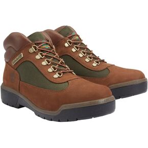 Men's Timberland 6-Inch Waterproof Field Boot - Dark Brown Nubuck in Kuwait