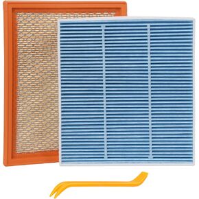 Engine Air Filter&Cabin Air Filter Combo Pack-Compatible with Nissan Pathfinder 3.5L Gas 2022 2023 2024 2025/INFINITI QX60 3.5L Gas 2022 2023 2024 2025-CF12552&CA12931 in Kuwait