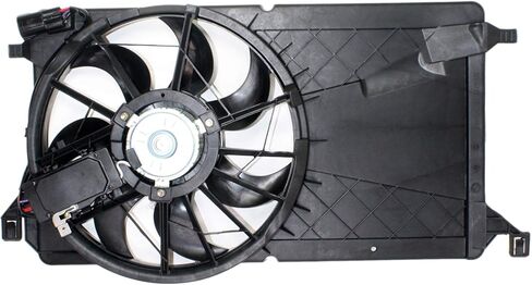 Garage-Pro Cooling Fan Assembly Compatible with Mazda 3 2004-2009 Radiator Fan, 2.0L, 2.3L, For Models Without Turbo, Single fan in Saudi Arabia