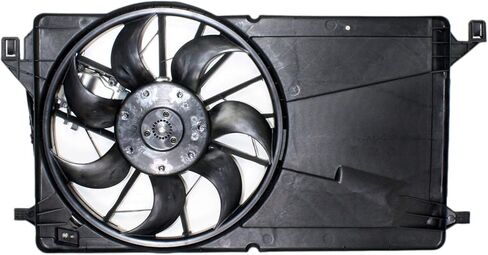 Garage-Pro Cooling Fan Assembly Compatible with Mazda 3 2004-2009 Radiator Fan, 2.0L, 2.3L, For Models Without Turbo, Single fan in Saudi Arabia
