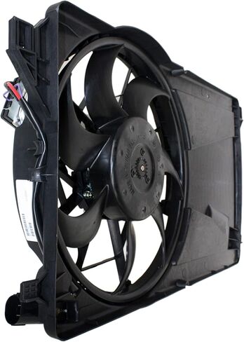 Garage-Pro Cooling Fan Assembly Compatible with Mazda 3 2004-2009 Radiator Fan, 2.0L, 2.3L, For Models Without Turbo, Single fan in Saudi Arabia