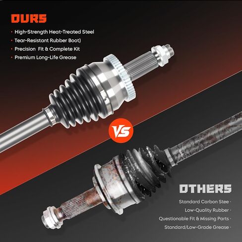 Front left & Right CV Axle Shaft Assembly 2.4L 2.4 Fits for Hyundai Sonata 2015 2016 2017 2018 2019 Fits for Kia Optima 2016 2017 2018 2019 2020, 1 Pair of CV Axle Shaft Assembly in Saudi Arabia