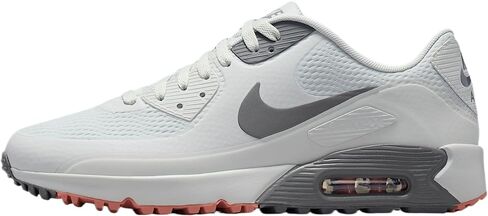 Nike Air Max 90 G Golf Shoes (Photon Dust/Red Stardust/Pencil Point) in Saudi Arabia
