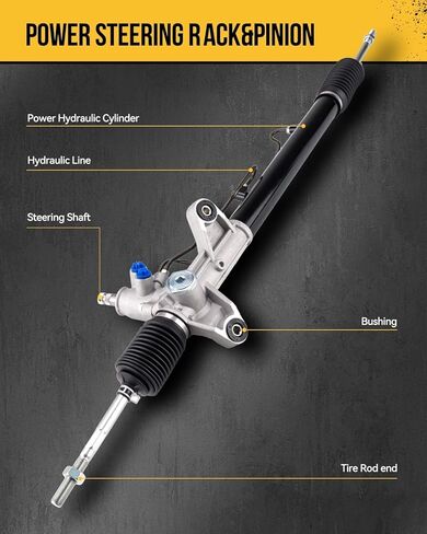 KAC Steering System Power Steering Rack and Pinion Assembly Fit for 1998-2003 SIENNA Power Steering Rack OEM 261615, 4425008010 in Saudi Arabia