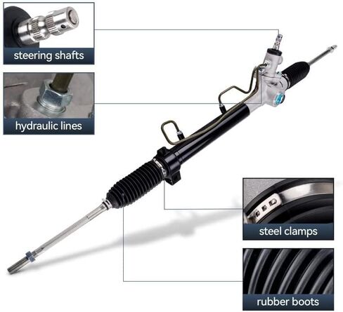 KAC Steering System Power Steering Rack and Pinion Assembly Fit for 1998-2003 SIENNA Power Steering Rack OEM 261615, 4425008010 in Saudi Arabia