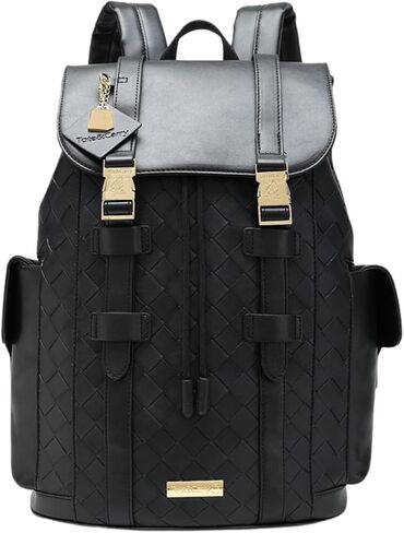 Tote&Carry Bodega Explorer Backpack for Women & Men, Daypack, Vegan Leather, Carry On Back Pack, Gift Bagpack for College, Work, Office, Travel & Daily Use in Saudi Arabia