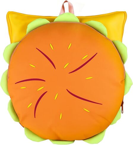 حقيبة ظهر تشيز برجر، حقيبة ظهر همبرغر رائعة ومبتكرة ومبتكرة، حقائب ظهر برجر الجبن متعددة الاستخدامات وممتعة وعصرية ومتعددة الأقسام in Kuwait