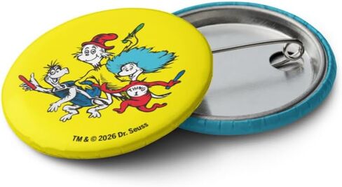 Dr. Seuss Teacher Icons Pin Set of 5 - Scratch & UV-Resistant - Official Merchandise for Teachers, Students, & Fans in Saudi Arabia